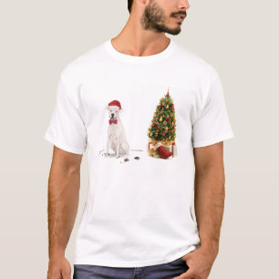 American Staffordshire Terrier Funny Kersthond T-shirt