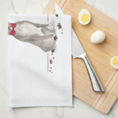 American Staffordshire Terrier Funny Kersthond Theedoek (Quarter Fold)