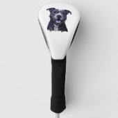 American Staffordshire Terrier Golfheadcover (Voorkant)