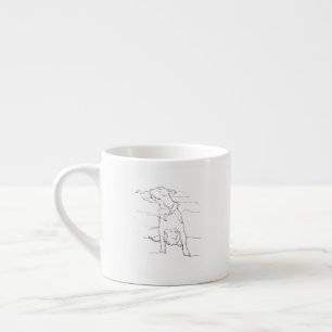 American Staffordshire Terrier Koffie Espresso Kop