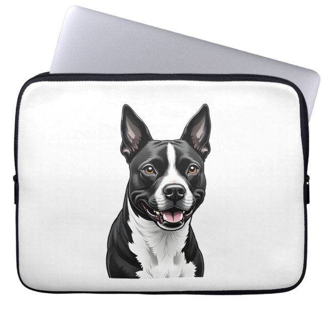 American Staffordshire Terrier Laptop Sleeve (Voorkant)