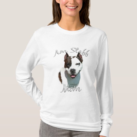 American Staffordshire Terrier Ma 2 T-shirt (Voorkant)