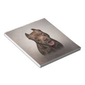 American Staffordshire Terrier Notitieblok (Schuin)