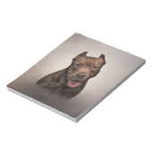 American Staffordshire Terrier Notitieblok (Linkerzijde)