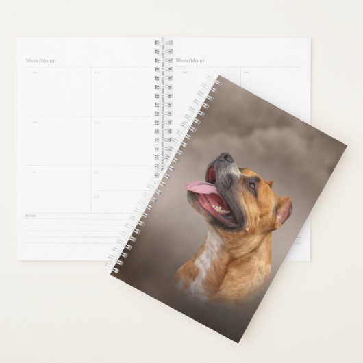 American Staffordshire Terrier Planner (Display)