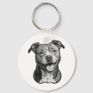 American Staffordshire Terrier Sleutelhanger