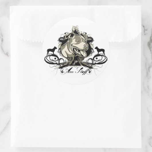 American Staffordshire Terrier Sticker (Tas)