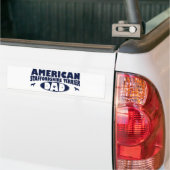 American Staffordshire Terrier Vader Bumpersticker (Op Truck)