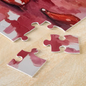 American Staffordshire Terrier Valentine Dog Art Legpuzzel (Zijkant)