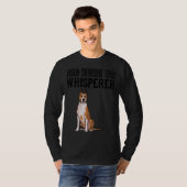 American Staffordshire Terrier Wisperer Hond T-shirt (Voorkant volledig)