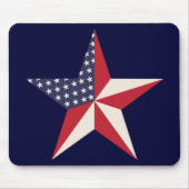 American Star Mousepad Muismat (Voorkant)