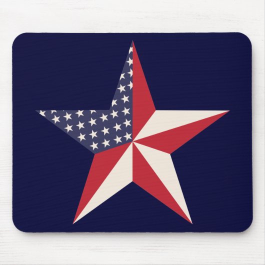 American Star Mousepad Muismat (Voorkant)