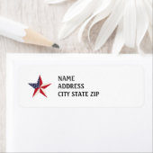 American Star Return Address Labels (Insitu)