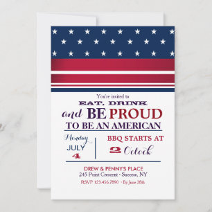 American Stars Uitnodiging