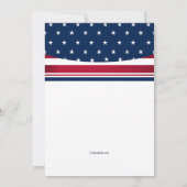 American Stars Uitnodiging (Achterkant)