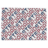 American Stepdad Stars en Stripes USA Groot Cadeauzakje (Achterkant)