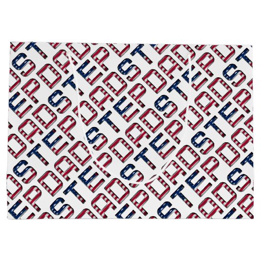 American Stepdad Stars en Stripes USA Groot Cadeauzakje (Achterkant)