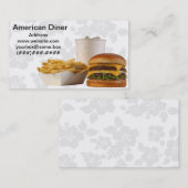 American Style Diner Visitekaartje (Voorkant / Achterkant)