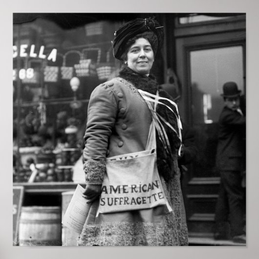 American Suffragette, early 1900s Poster (Voorkant)