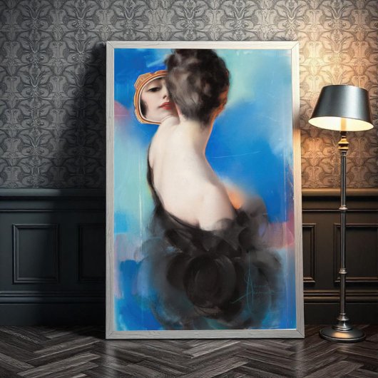 American Sunday cover illustratie, Rolf Armstrong Poster