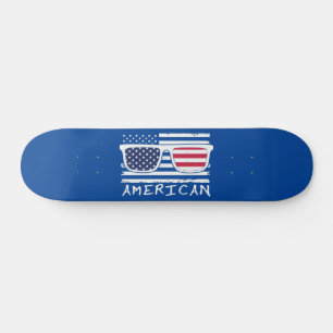 AMERICAN SUNGLASSEN grappig op 4 juli Persoonlijk Skateboard