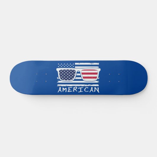 AMERICAN SUNGLASSEN grappig op 4 juli Persoonlijk Skateboard (Horizontaal)