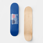 AMERICAN SUNGLASSEN grappig op 4 juli Persoonlijk Skateboard (Voorkant)
