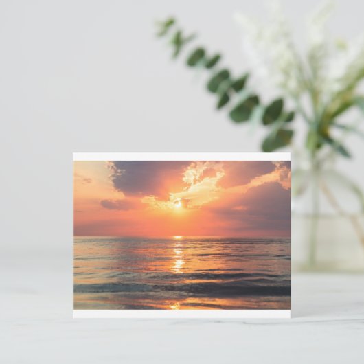 American Sunset (30) Briefkaart (Staand voorkant)