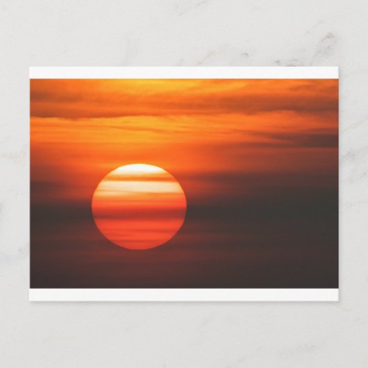 American Sunset (55) Briefkaart (Voorkant)