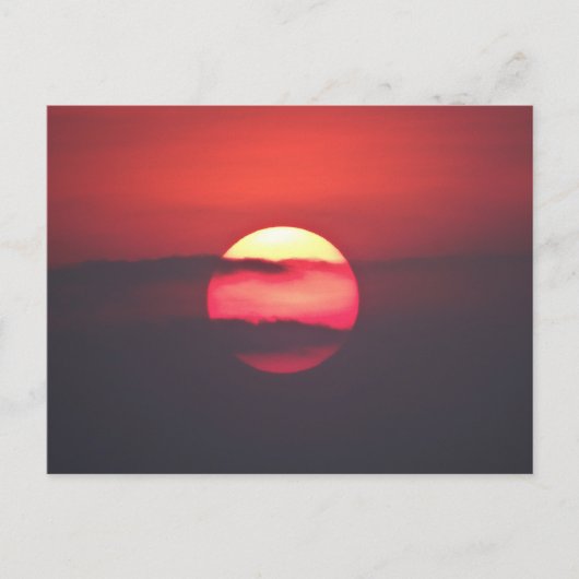 American Sunset (58) Briefkaart (Voorkant)