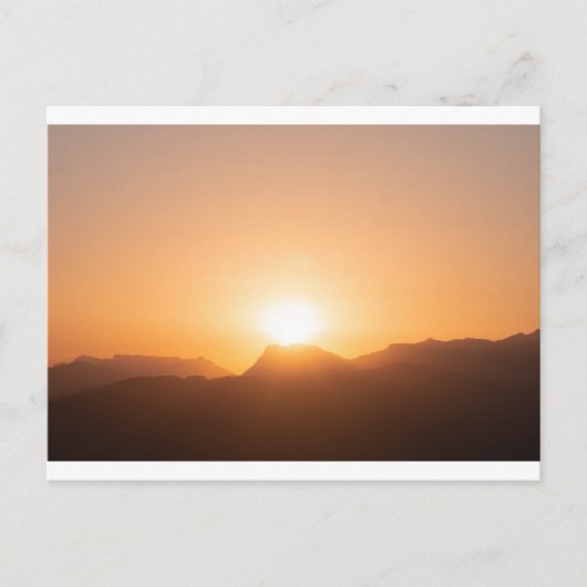 American Sunset (75) Briefkaart (Voorkant)