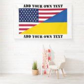 American support towards Ukraine Throw Pillow Spandoek (Insitu)