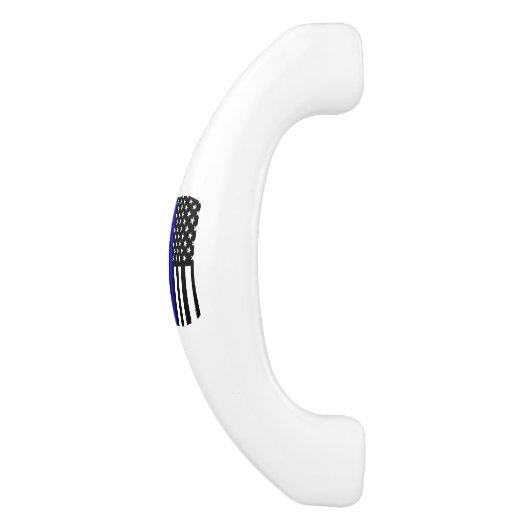 American Thin Blue Line Decor Keramische Kastgreep (Zijkant)