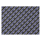 American Thin Blue Line Decor Tafelkleed (Voorkant (Horizontaal))