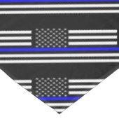 American Thin Blue Line Decor Tafelkleed (Gekanteld)