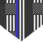 American Thin Blue Line Decor Tafelkleed (Gekanteld)