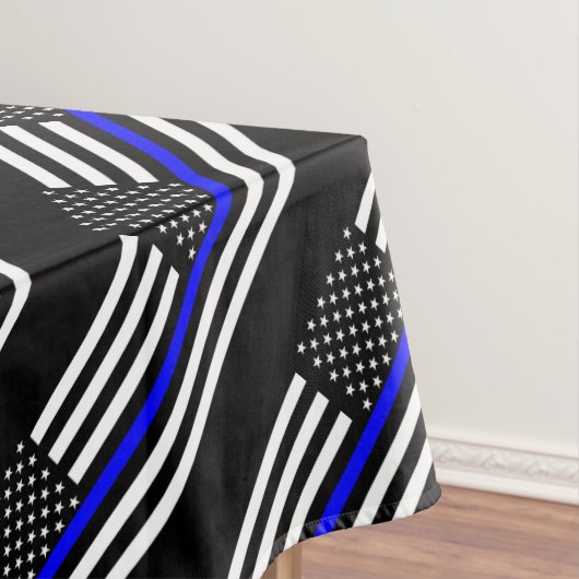 American Thin Blue Line Decor Tafelkleed (Voorbeeld)