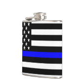 American Thin Blue Line Graphic Heupfles (Links)