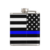American Thin Blue Line Graphic Heupfles (Achterkant)