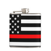 American Thin Red Line Graphic Heupfles (Voorkant)