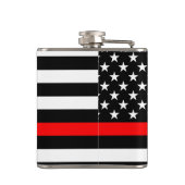 American Thin Red Line Graphic Heupfles (Achterkant)