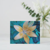 American Tiger Lily Briefkaart (Staand voorkant)