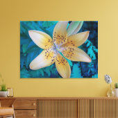 American Tiger Lily Canvas Afdruk (Insitu (Woonkamer))