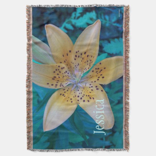 American Tiger Lily Deken (Voorkant Verticaal)