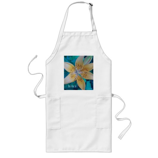 American Tiger Lily Lang Schort (Voorkant)