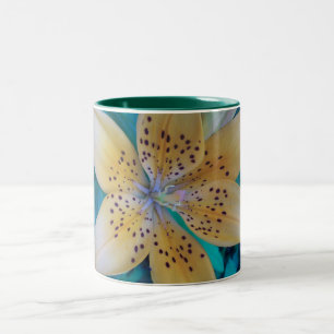 American Tiger Lily Tweekleurige Koffiemok