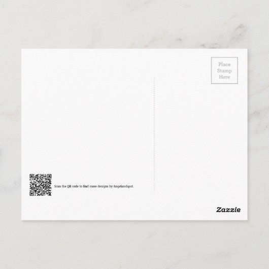 American Toad Digital Painting Briefkaart (Achterkant)