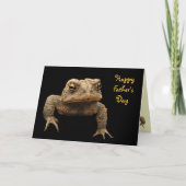 American Toad Fathers Day Kaart (Voorkant)