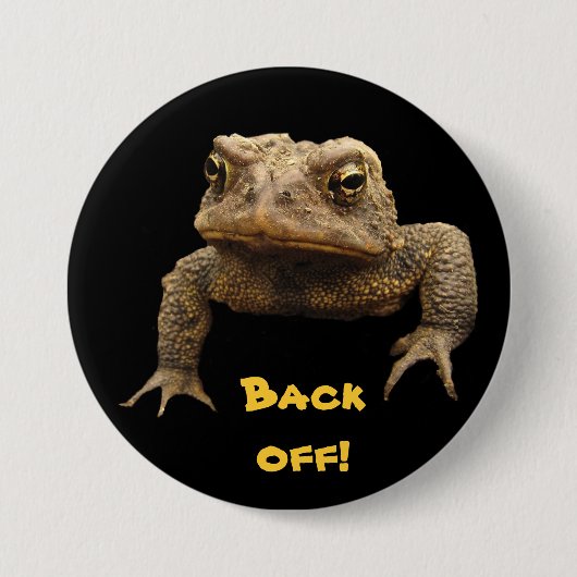 American Toad Ronde Button 7,6 Cm (Voorkant)