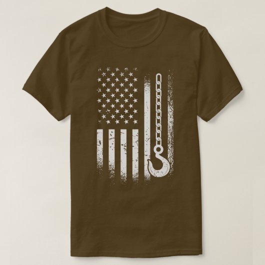 American Tow Truck Operator T-shirt (Design voorkant)